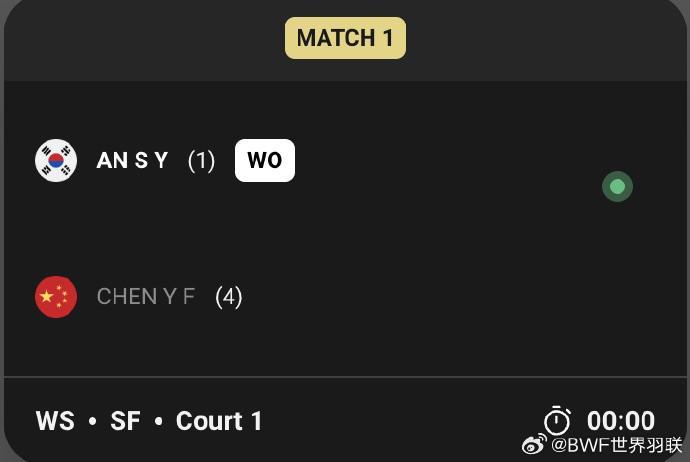 开云网站-陈雨菲赛前退赛，安洗莹晋级马来西亚羽毛球公开赛女单决赛